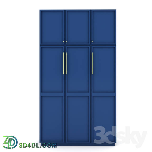 Wardrobe _ Display cabinets - blue wardrobe