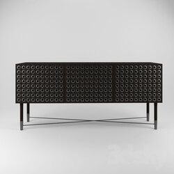 Sideboard _ Chest of drawer - Contemporary Kuro Cabinet in Black Oak by Larissa Batista 