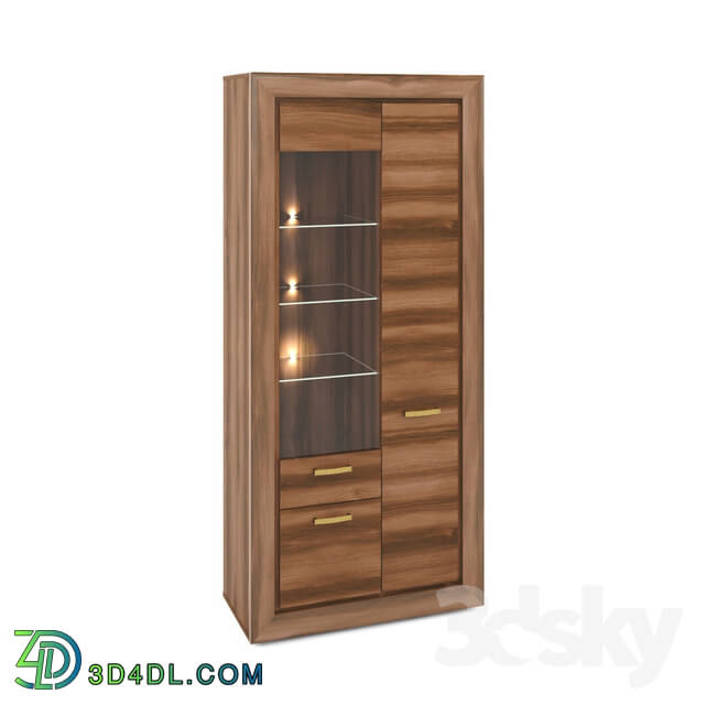 Wardrobe _ Display cabinets - Mocca 04 _ s