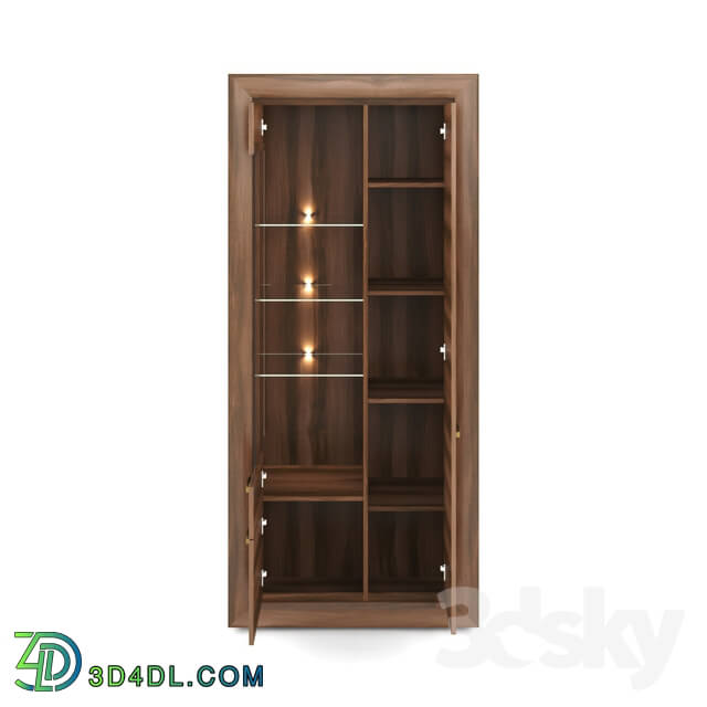 Wardrobe _ Display cabinets - Mocca 04 _ s