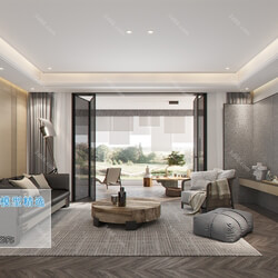 3D66 2019 Livingroom Mix style (J010) 