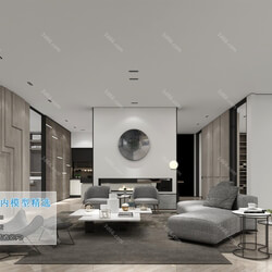 3D66 2019 Livingroom Modern style (A006) 