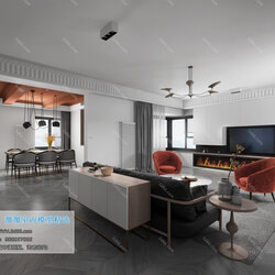 3D66 2019 Livingroom Modern style (A008) 