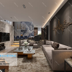 3D66 2019 Livingroom Modern style (A015) 