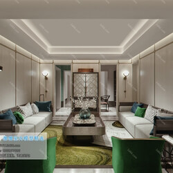 3D66 2019 Livingroom Modern style (A019) 