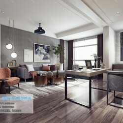 3D66 2019 Livingroom Modern style (A022) 