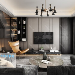 3D66 2019 Livingroom Modern style (A026) 