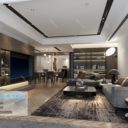 3D66 2019 Livingroom Modern style (A027) 