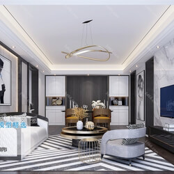 3D66 2019 Livingroom Modern style (A032) 