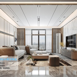 3D66 2019 Livingroom Modern style (A037) 