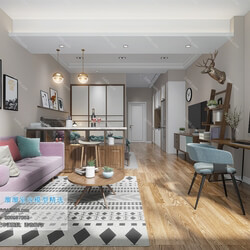 3D66 2019 Livingroom Modern style (A042) 