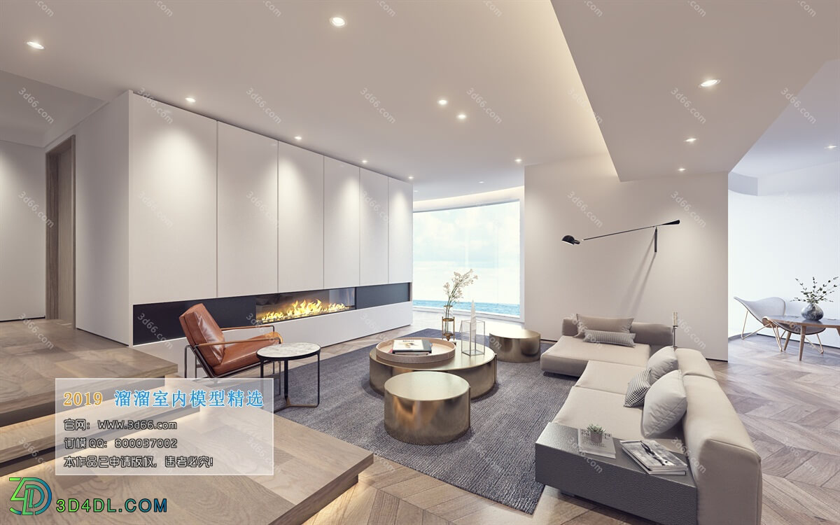 3D66 2019 Livingroom Modern style (A050)