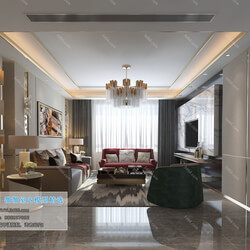 3D66 2019 Livingroom Modern style (A052) 