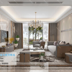 3D66 2019 Livingroom Modern style (A053) 