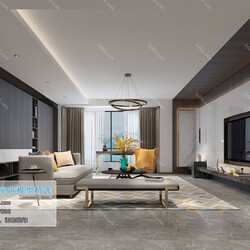 3D66 2019 Livingroom Modern style (A054) 