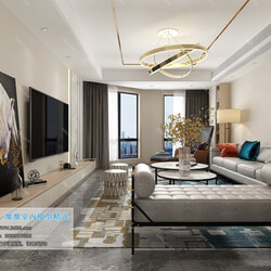 3D66 2019 Livingroom Modern style (A060) 