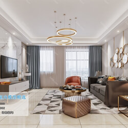 3D66 2019 Livingroom Modern style (A067) 