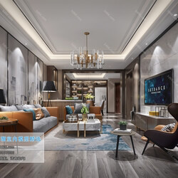 3D66 2019 Livingroom Modern style (A068) 