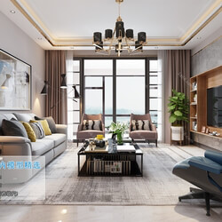 3D66 2019 Livingroom Modern style (A076) 