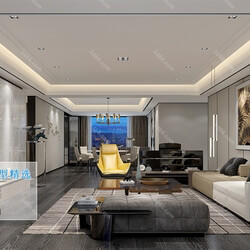 3D66 2019 Livingroom Modern style (A091) 