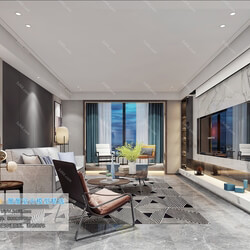 3D66 2019 Livingroom Modern style (A098) 