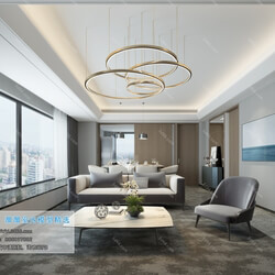 3D66 2019 Livingroom Modern style (A100) 