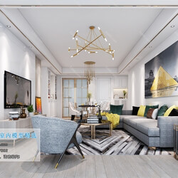 3D66 2019 Livingroom Modern style (A102) 