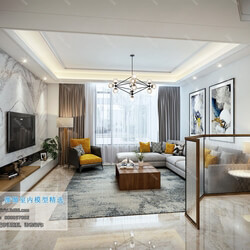 3D66 2019 Livingroom Modern style (A109) 