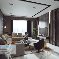 3D66 2019 Livingroom Modern style (A112) 