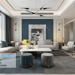 3D66 2019 Livingroom Modern style (A119) 