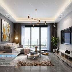 3D66 2019 Livingroom Modern style (A120) 