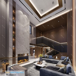 3D66 2019 Livingroom Modern style (A124) 