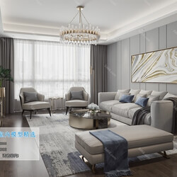 3D66 2019 Livingroom Modern style (A136) 