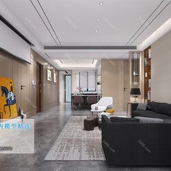 3D66 2019 Livingroom Modern style (A139) 