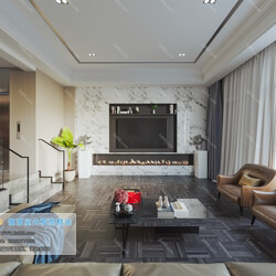 3D66 2019 Livingroom Modern style (A145) 