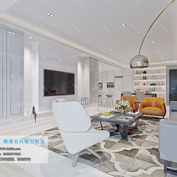 3D66 2019 Livingroom Modern style (A147) 