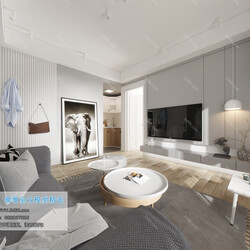 3D66 2019 Livingroom Modern style (A158) 