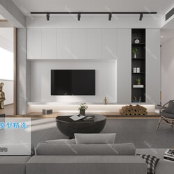 3D66 2019 Livingroom Nordic style (M004) 