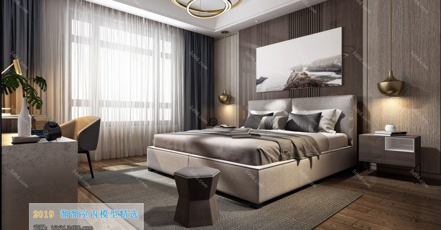 3D66 Bedroom Interior 2019 Style (06)
