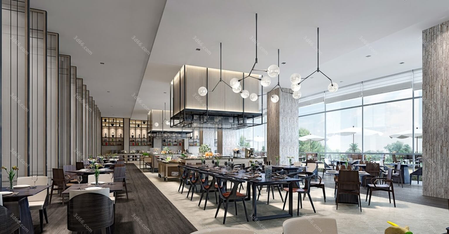 3D66 Hotel & Teahouse & Cafe Interior 2019 Style (03)