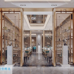 3D66 Hotel & Teahouse & Cafe Interior 2019 Style (04) 