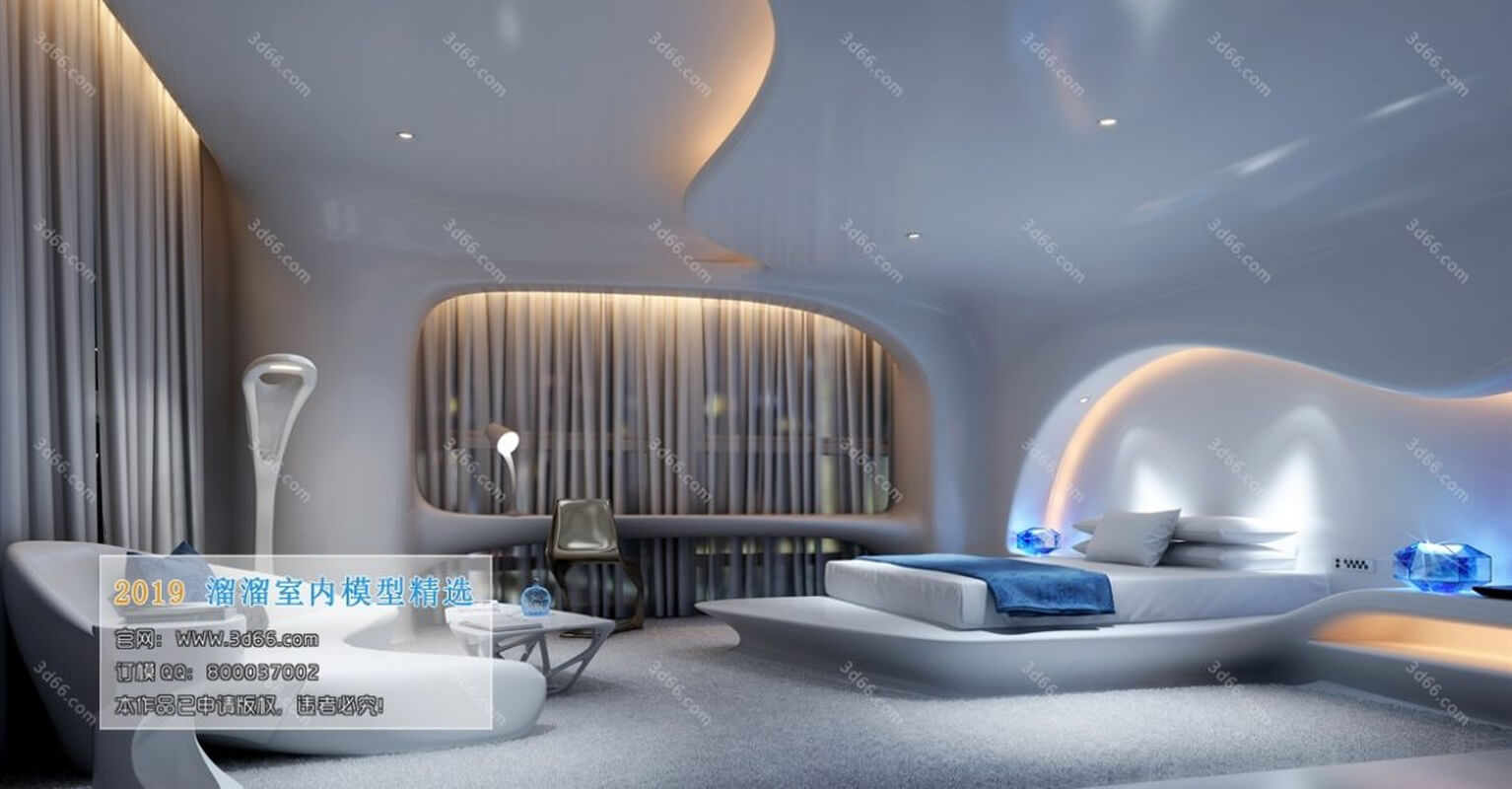 3D66 Hotel Suite Interior 2019 Style (02)