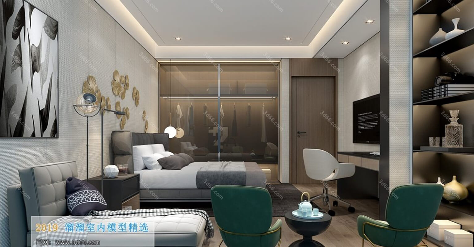 3D66 Hotel Suite Interior 2019 Style (03)