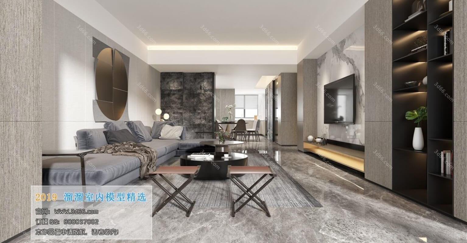 3D66 Living Room Interior 2019 Style (08)