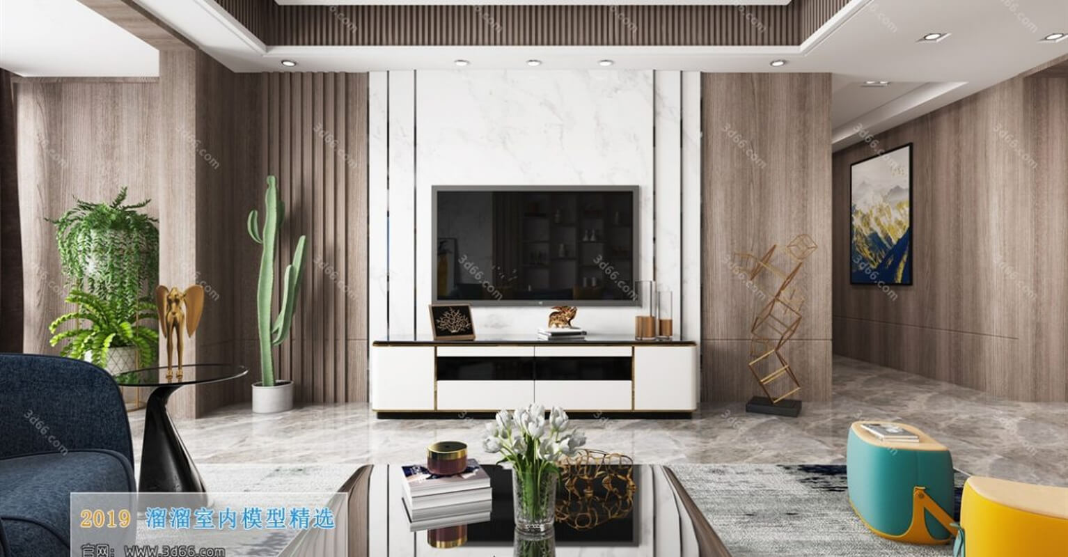 3D66 Living Room Interior 2019 Style (11)
