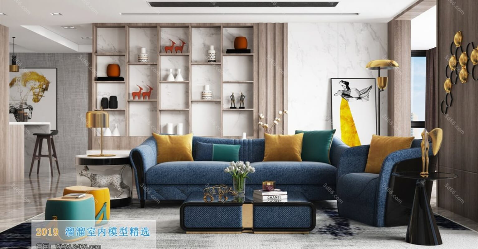 3D66 Living Room Interior 2019 Style (12)