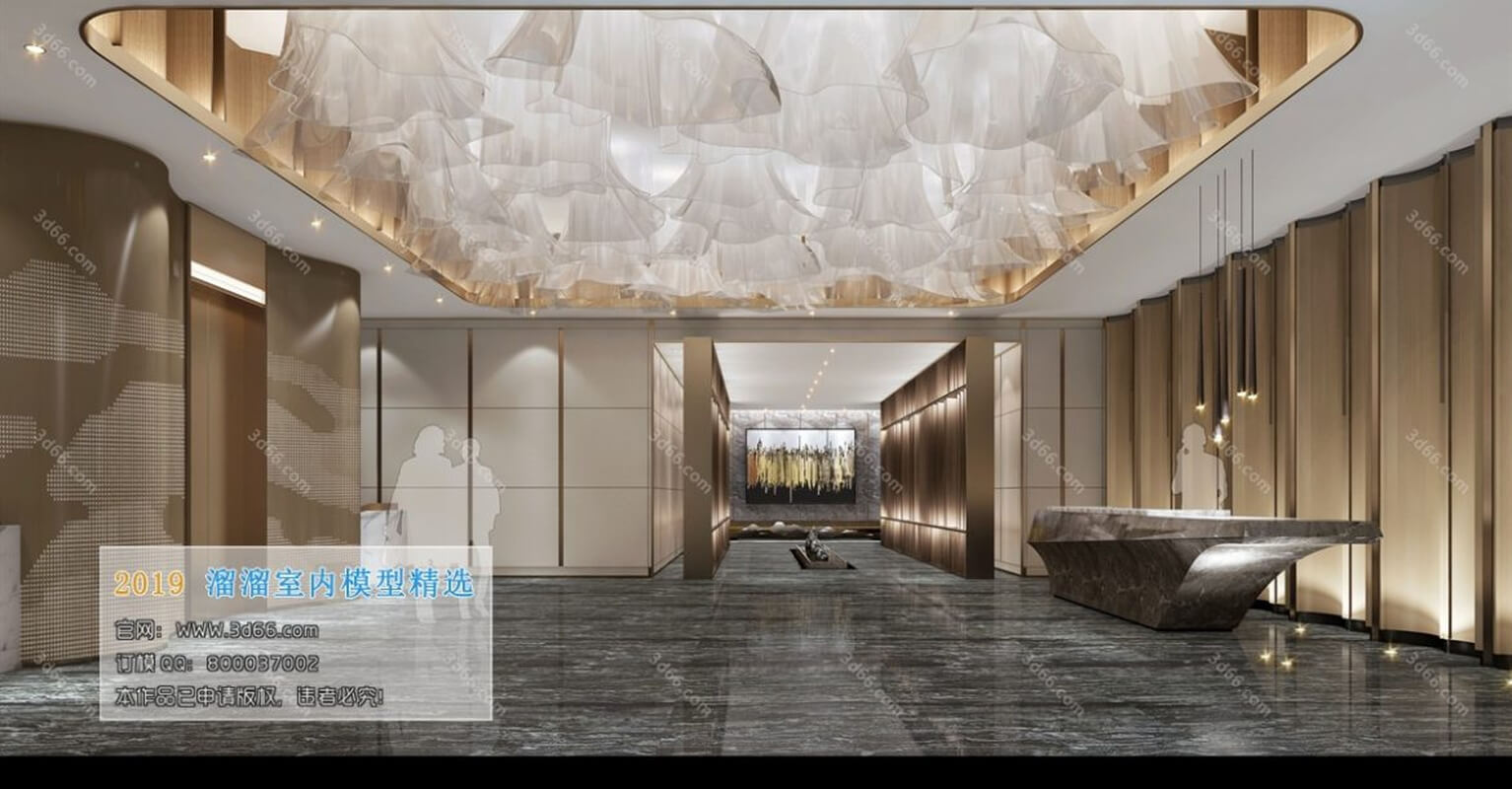 3D66 Lobby & Reception Interior 2019 Style (01)
