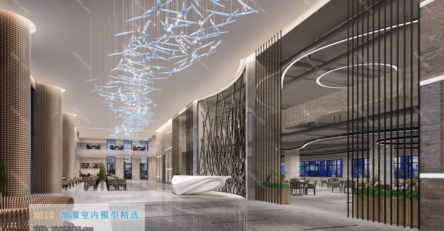 3D66 Lobby & Reception Interior 2019 Style (04)