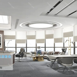 3D66 Office & Meeting & Reception Room Interior 2019 Style (01) 