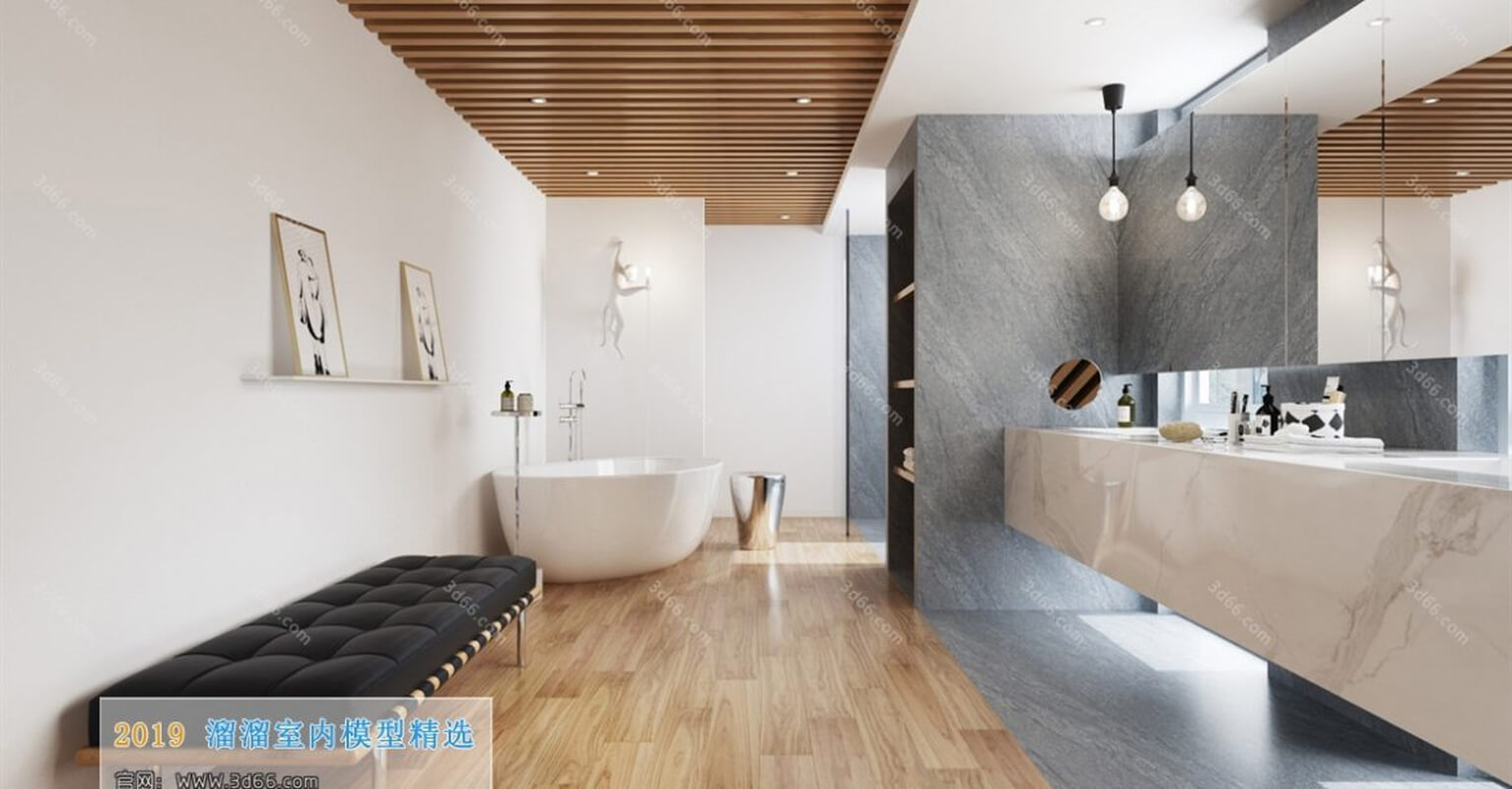 3D66 Toilet & Bathroom Interior 2019 Style (06)